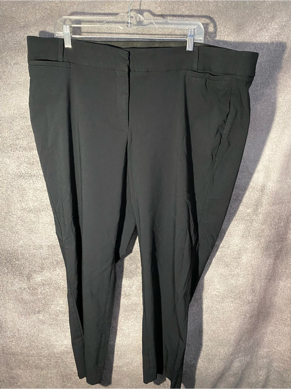 Lane Bryant The Allie Black Dress Pants Womens Size 24R Stretch Career